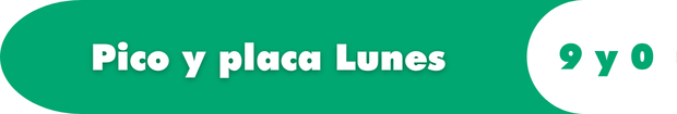 Pico y Placa Lunes