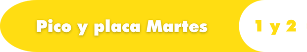 Pico y Placa Martes
