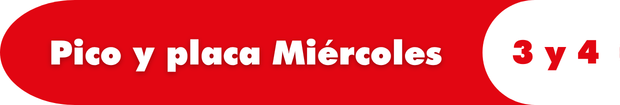 Pico y Placa Miércoles